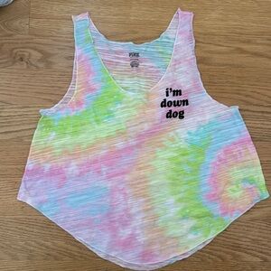 Pink Tank Tops, 2, Size XS and S. Perf for twinning. Like New